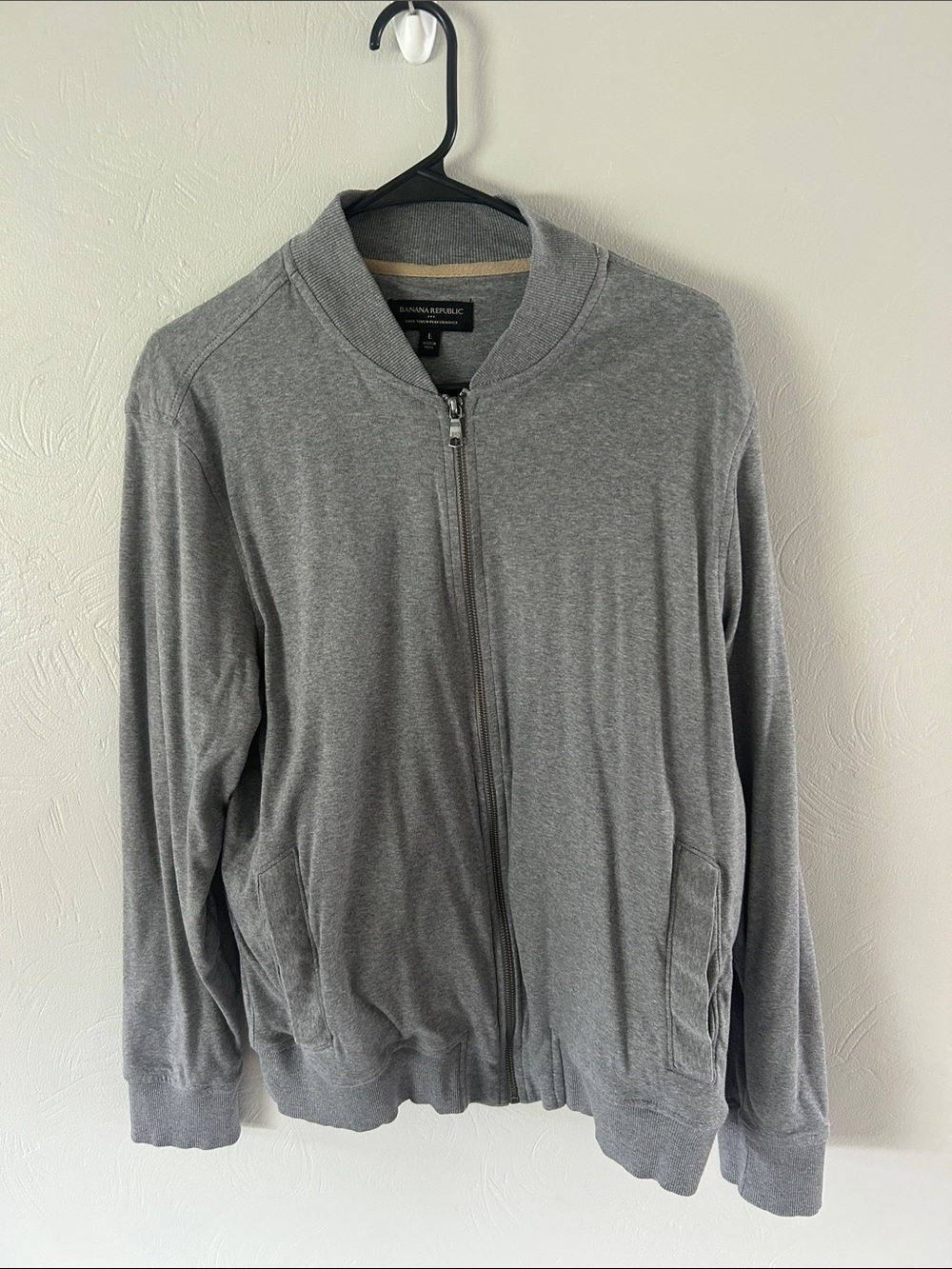 Banana Republic Luxe Touch Performance Zip Up Jacket